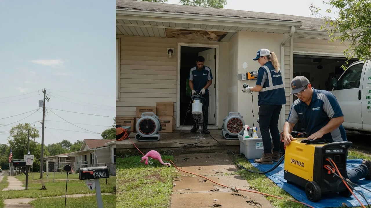 Storm Damage Water Removal in Baxter, TN near me